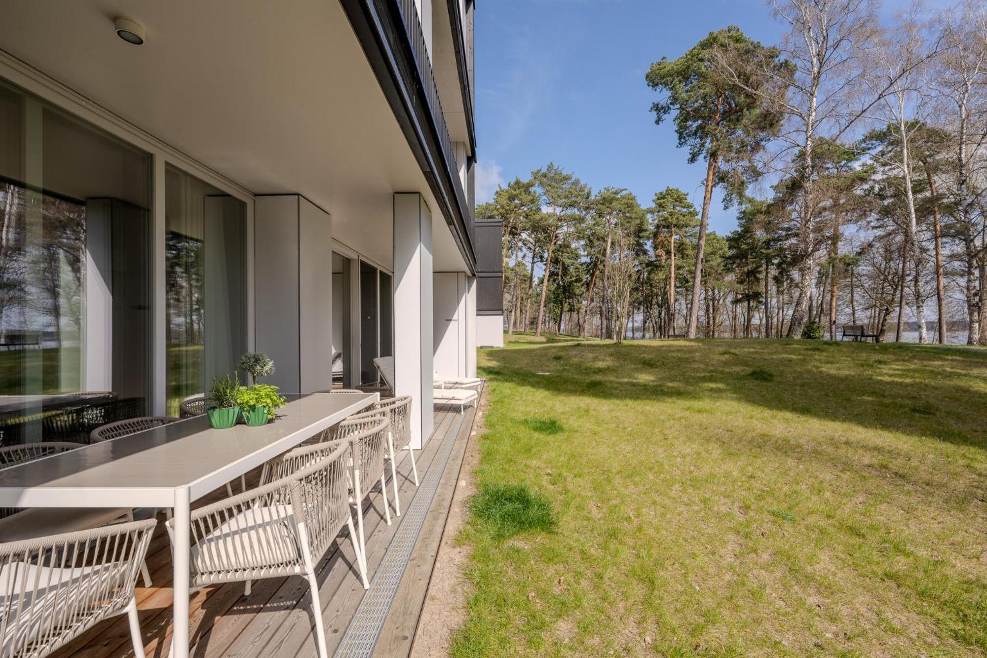 Marina Maisonette Seeblick Mit Pool Und Sauna Bad Saarow-Pieskow Exterior foto