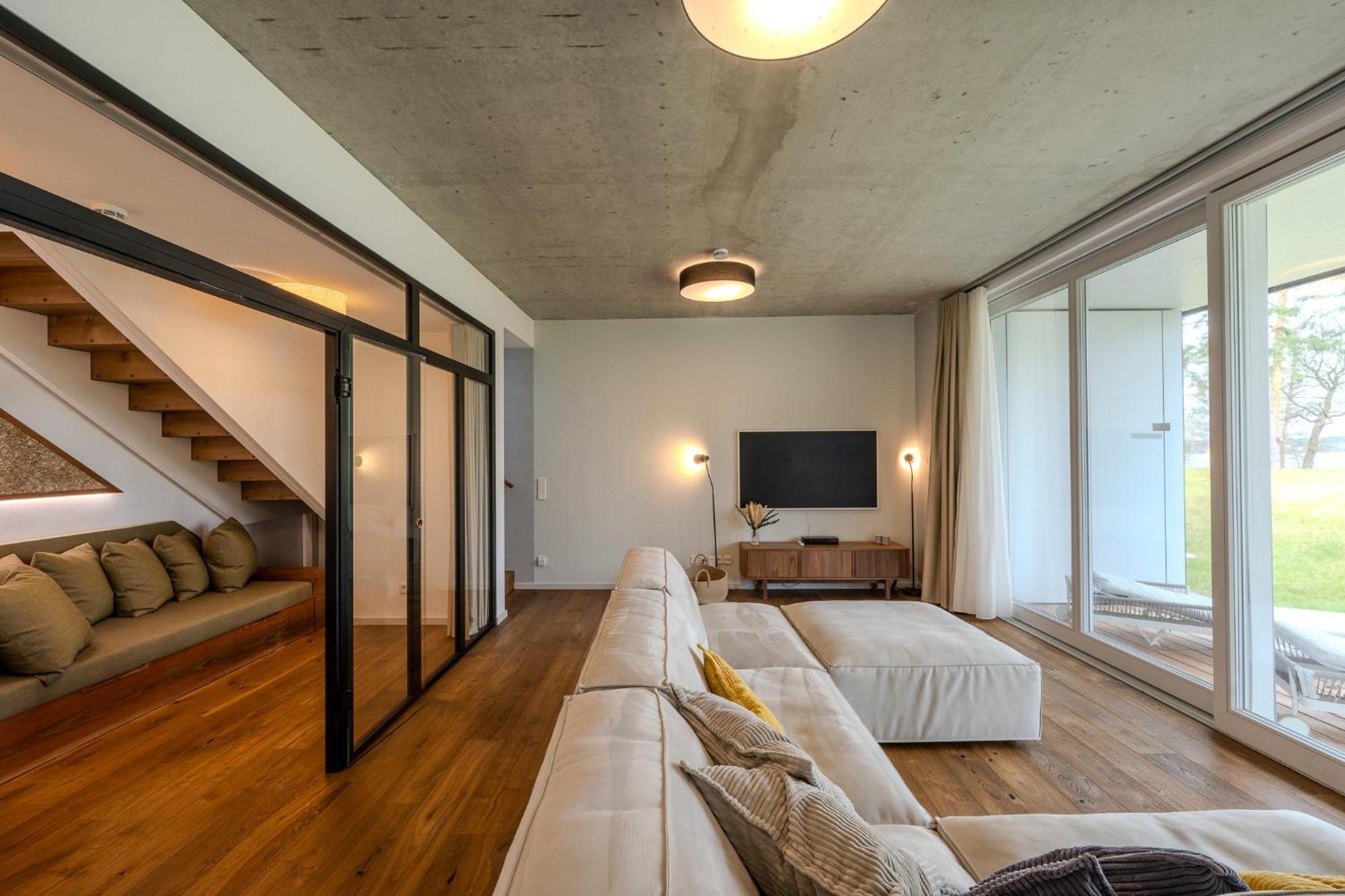 Marina Maisonette Seeblick Mit Pool Und Sauna Bad Saarow-Pieskow Exterior foto