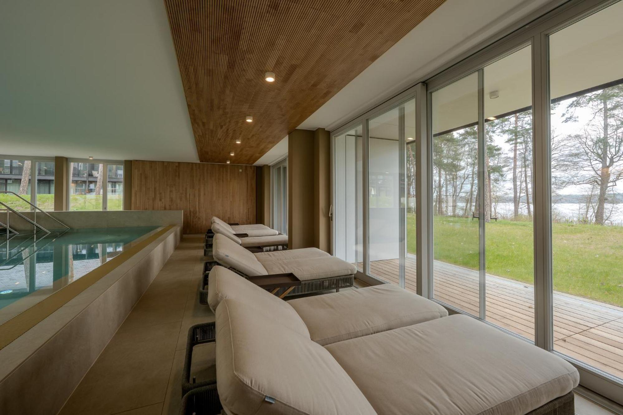 Marina Maisonette Seeblick Mit Pool Und Sauna Bad Saarow-Pieskow Exterior foto