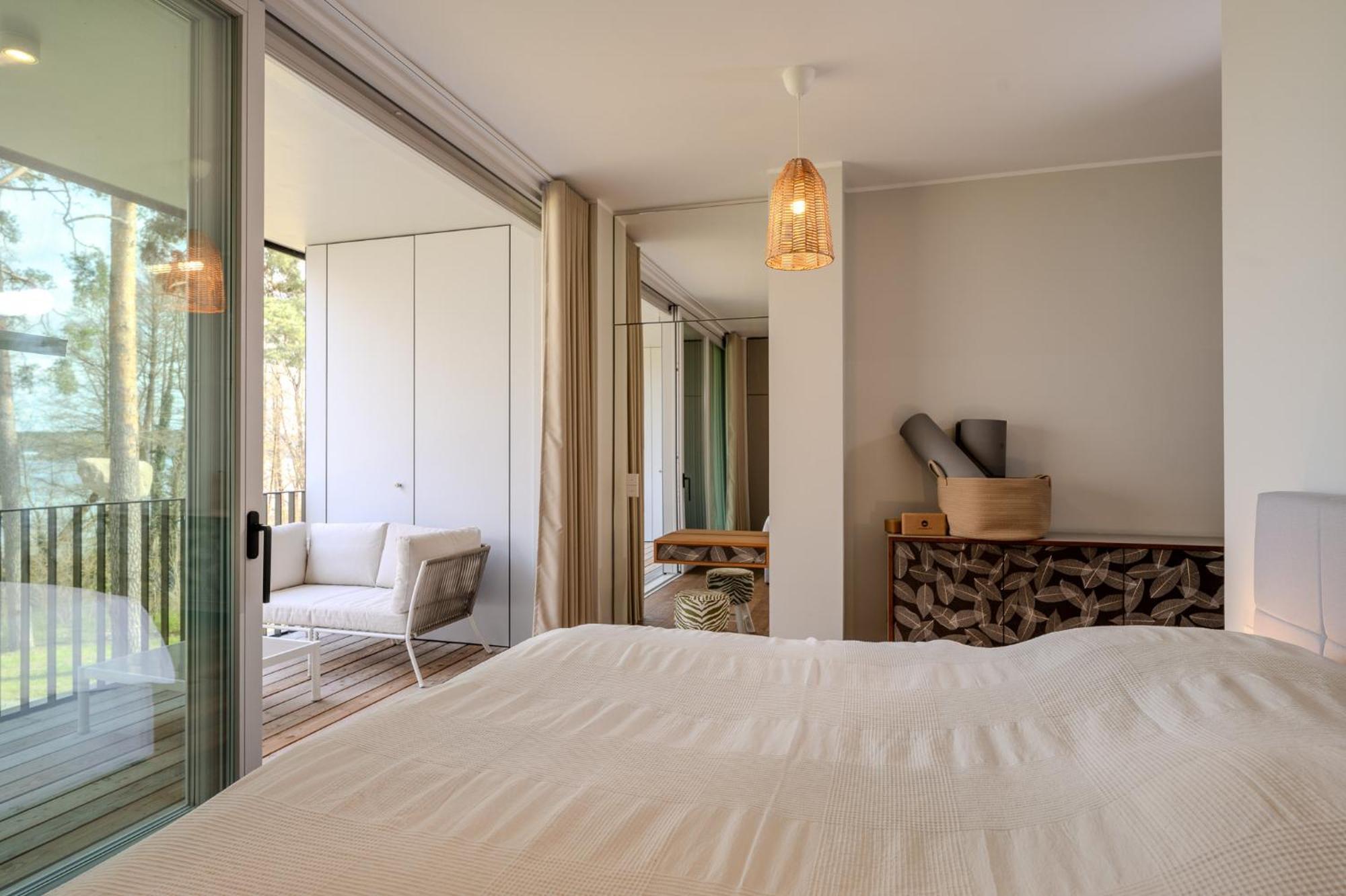 Marina Maisonette Seeblick Mit Pool Und Sauna Bad Saarow-Pieskow Exterior foto