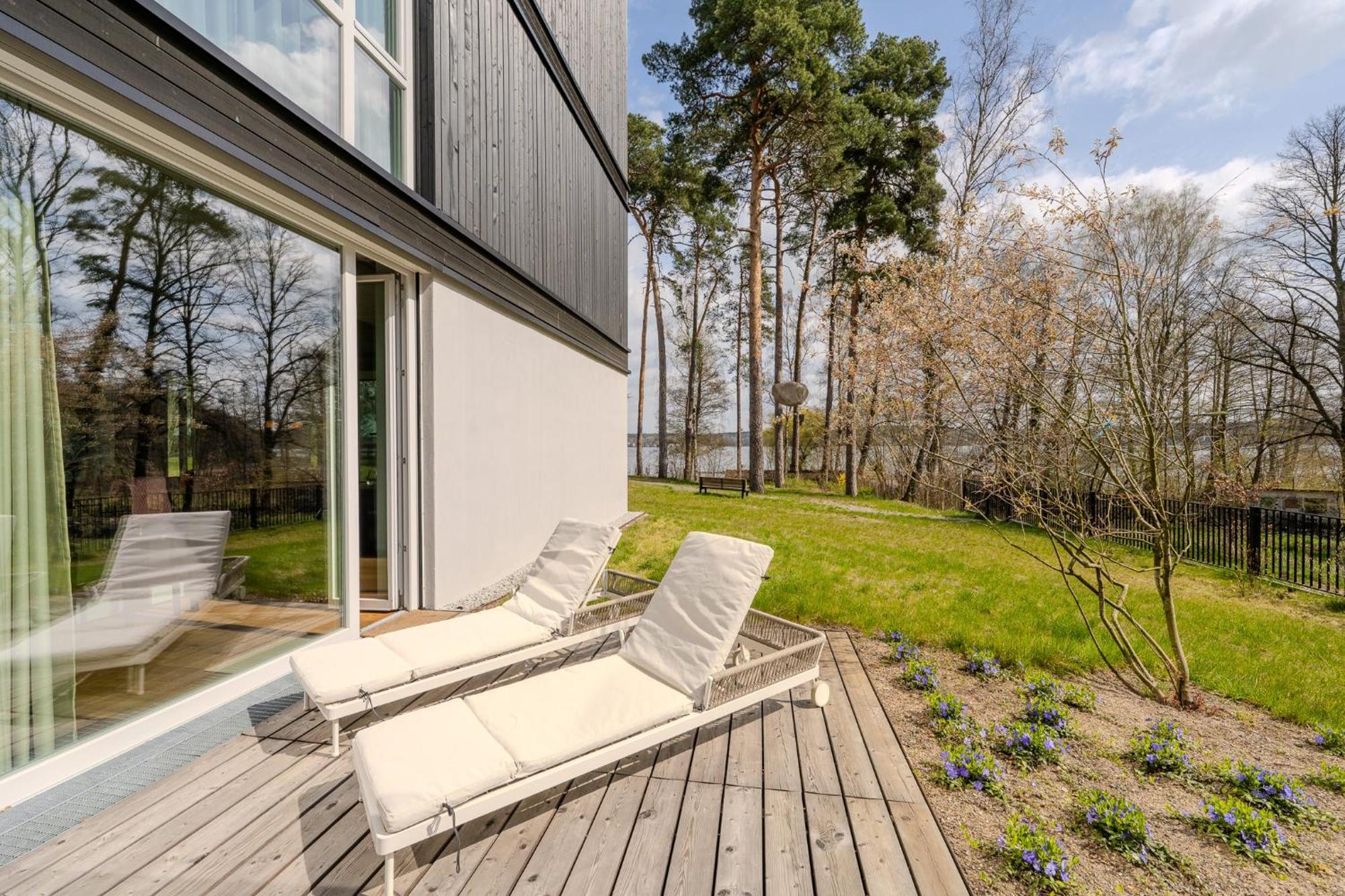 Marina Maisonette Seeblick Mit Pool Und Sauna Bad Saarow-Pieskow Exterior foto