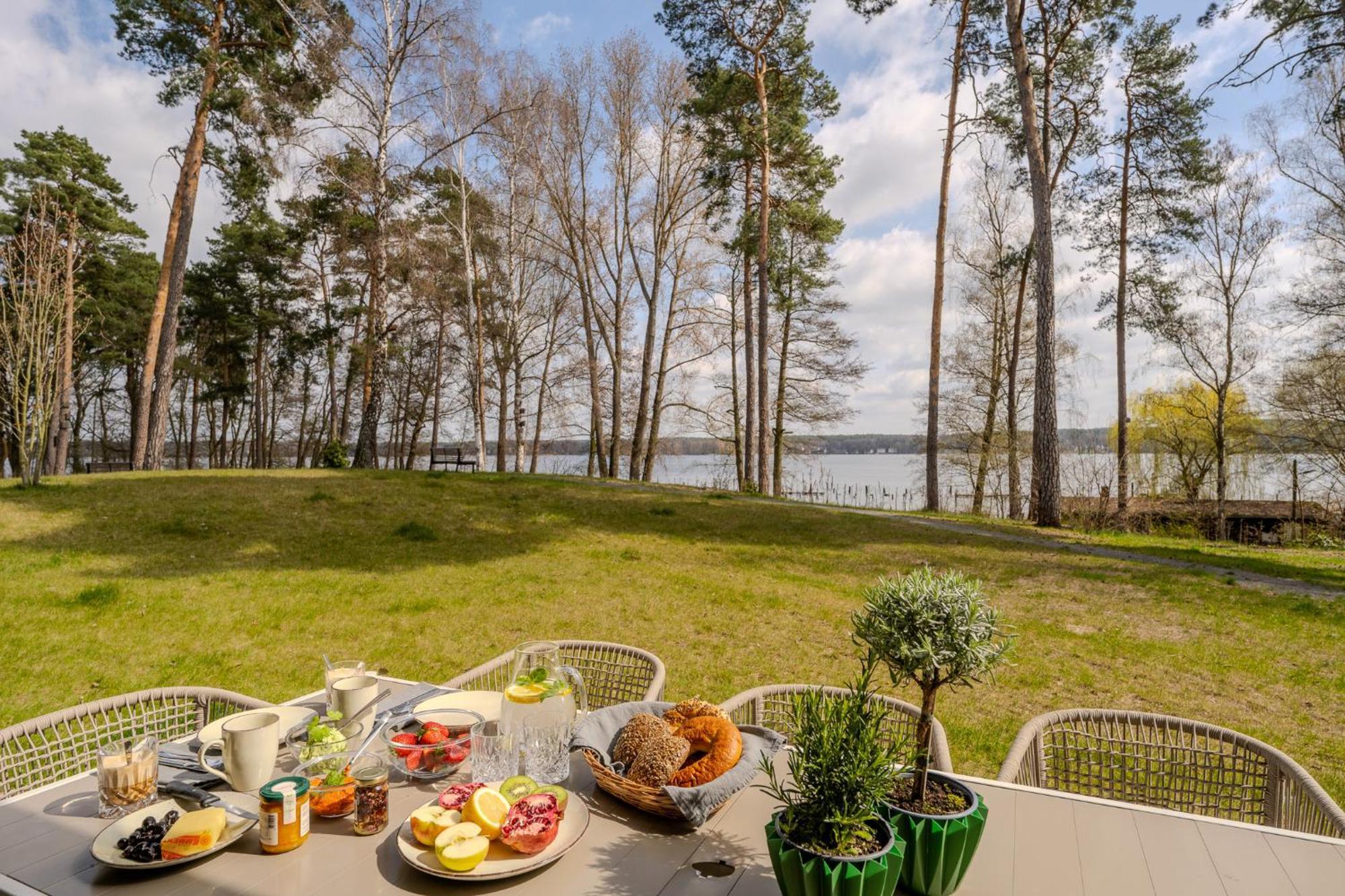 Marina Maisonette Seeblick Mit Pool Und Sauna Bad Saarow-Pieskow Exterior foto