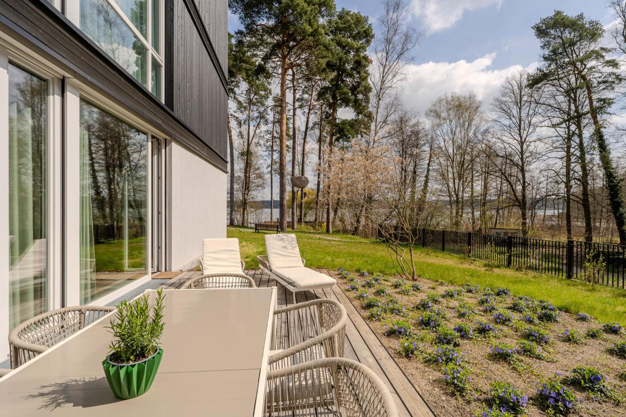 Marina Maisonette Seeblick Mit Pool Und Sauna Bad Saarow-Pieskow Exterior foto